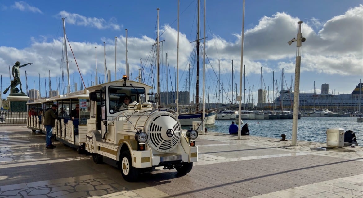 Petit train Port de Toulon