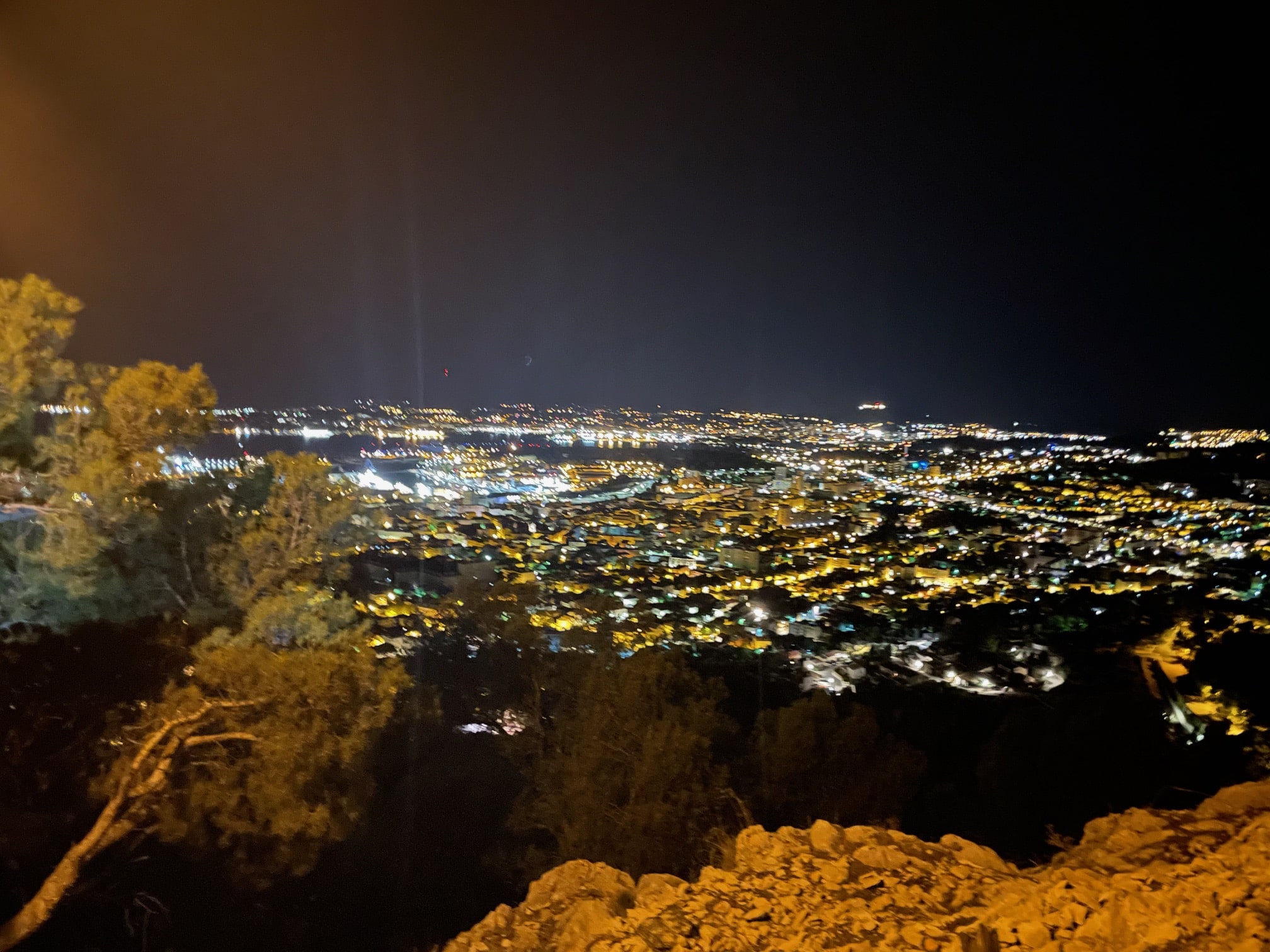 VTC Toulon Mont Faron vue panoramique